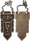 Latvia School Badge P. Dz. 1932
28 x 13 mm; Otto Svede. Condition I.