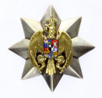 Romania Honour Decoration of Romanian Eagle Civil Guard Badge 1st Class Comander 1933
Barac# 403. Condition I.