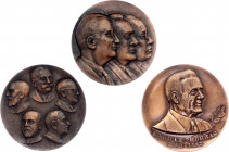 Spain Lot of 3 Medals 1967
Motives: 2 x "Presidentes Circulo Filatelico y Numismatico" & "Enrique Borras". Condition I-II.