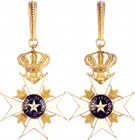 Sweden Gold Order of the North Star 1844 - Present Day
Gold 30,60g; Enameled; Grand Cross; Kungliga Nordstjärneorden. Condition II.