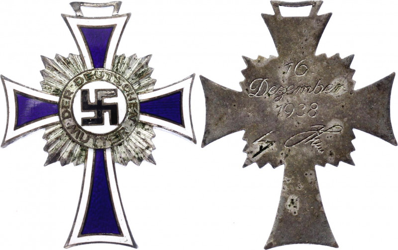 Germany - Third Reich Cross of Honor of the German Mother 2nd Type 1938
Barac# ...