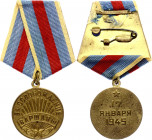 Russia - USSR Medal Liberation of Warsaw 1945
Barac# 918; Gilt Medal vgME; With documents.