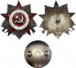Russia - USSR Order of the Patriotic War - 2nd Class 1942
Barac# 995; Silver; # 5449375.