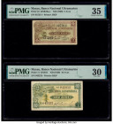Macau Banco Nacional Ultramarino 5 Avos ND (1920) Pick 10 KNB10 PMG Very Fine 30. Macau Banco Nacional Ultramarino 10 Avos ND (1920) Pick 11 KNB11 PMG...