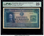 Mozambique Banco Nacional Ultramarino 1000 Escudos 29.11.1945 Pick 99a PMG Very Fine 25. Annotation. 

HID09801242017

© 2020 Heritage Auctions | All ...