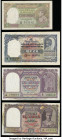 Group of 7 (Nepal; Pakistan and India) Very Fine-About Uncirculated. Multiple examples have staple holes at issue. Nepal, Pick 7 has an edge tear.

HI...