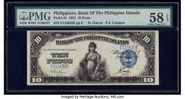 Philippines Bank of the Philippine Islands 10 Pesos 1.1.1933 Pick 23 PMG Choice About Unc 58 EPQ. 

HID09801242017

© 2020 Heritage Auctions | All Rig...