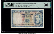 Timor Banco Nacional Ultramarino 30 Escudos 2.1.1959 Pick 22a PMG Very Fine 30. 

HID09801242017

© 2020 Heritage Auctions | All Rights Reserved