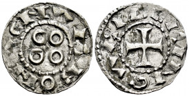 Viscounty of Narbonne. Berenguer (1023-1067). Dinero. Narbona. (Cru OC-40). (Cru-157). Ve. 1,29 g. 4 annullets. Almost XF. Est...120,00. 

Spanish D...