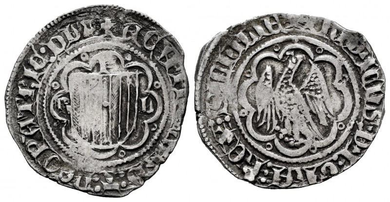 The Crown of Aragon. Federico IV de Sicilia (1355-1377). Pirral. Sicilia. (Cru-6...