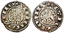 Kingdom of Castille and Leon. Alfonso X (1252-1284). Pepion. Murcia. (Bautista-347). Ve. 0,88 g. M under the castle. Almost VF. Est...45,00. 

Spani...