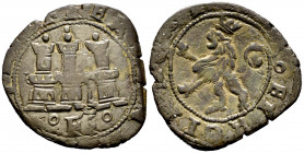 Catholic Kings (1474-1504). 2 maravedis. Coruña. F. (Cal-72). (Rs-213 var). Ae. 4,83 g. F between roundels. Without mintmark. Almost VF. Est...40,00. ...