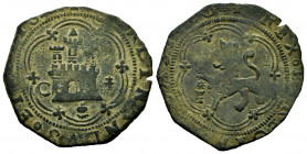 Catholic Kings (1474-1504). 4 maravedis. Cuenca. (Cal-135). (Rs-292). Ae. 6,26 g. Beautiful tone. Choice VF. Est...45,00. 

Spanish Description: Fer...