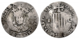 Ferdinand II (1479-1516). 1/2 real. Zaragoza. IC. (Cal-52). Ag. 1,28 g. F. Est...50,00. 

Spanish Description: Fernando II (1479-1516). 1/2 real. Za...