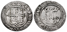 Charles-Joanna (1504-1555). 1 real. México. M-L. (Cal-72). Ag. 3,43 g. Almost VF. Est...90,00. 

Spanish Description: Juana y Carlos (1504-1555). 1 ...