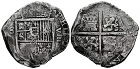 Philip III (1598-1621). 8 reales. Sevilla. (B). (Cal-Tipo 170). Ag. 27,08 g. Choice F. Est...180,00. 

Spanish Description: Felipe III (1598-1621). ...