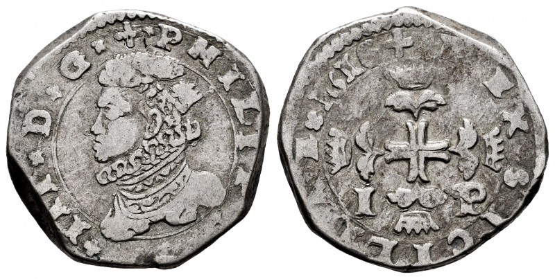 Philip III (1598-1621). 3 tari. 1616. Messina. IP. (Vti-1127). (Tauler-1840). (M...