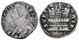 Philip III (1598-1621). 15 granos. 1618. Naples. FC/C. (Tauler-1902). (Vti-226). (Mir-208/1). Ag. 3,61 g. Scarce. VF/Choice VF. Est...120,00. 

Span...