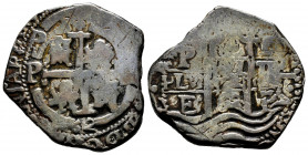 Philip IV (1621-1665). 4 reales. 1662. Potosí. E. (Cal-1129). Ag. 12,90 g. Double date. Scarce. It was in hoop. Almost VF. Est...180,00. 

Spanish D...