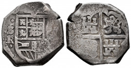 Philip IV (1621-1665). 8 reales. Sevilla. R. (Cal-tipo 350). Ag. 27,45 g. Date not visible. Almost VF. Est...120,00. 

Spanish Description: Felipe I...