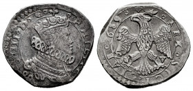 Philip IV (1621-1665). 2 tari. 1659. Messina. DG-V. (Tauler-2032). (Vti-127). (Mir-357/27). Ag. 5,11 g. Choice VF. Est...100,00. 

Spanish Descripti...
