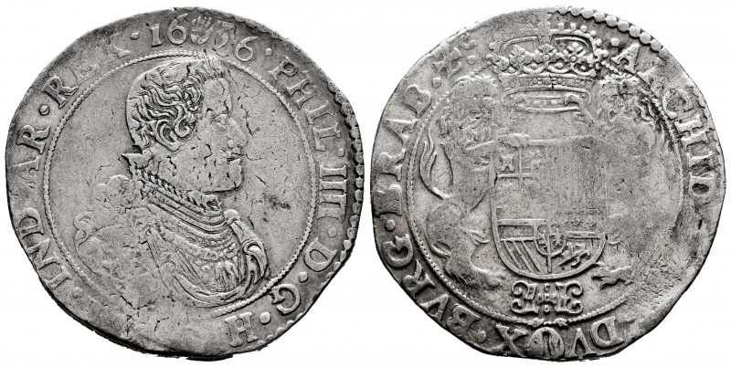 Philip IV (1621-1665). 1 ducaton. 1636. Antwerpen. (Tauler-2897). (Vanhoudt-642 ...