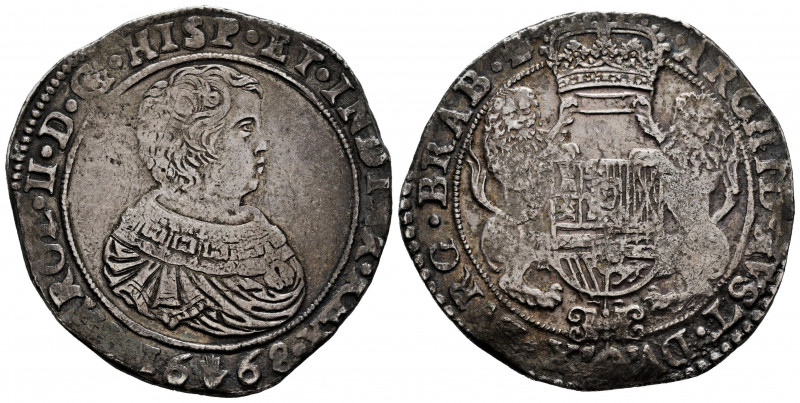 Charles II (1665-1700). 1 ducaton. 1668. Antwerpen. (Tauler-3452). (Vanhoudt-692...