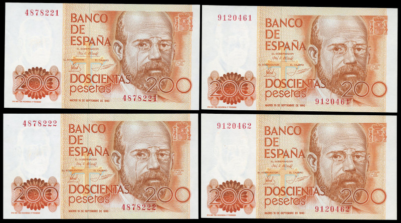 200 pesetas. 1980. Madrid. (Ed 2017-480). September 16, Leopoldo Alas "Clarín". ...