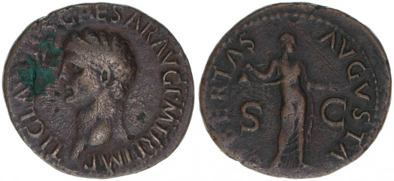 Claudius 41-54
Römisches Reich - Kaiserzeit. As, 41-54. Constantia nach links st...
