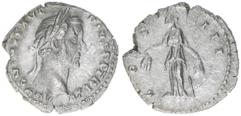 Antoninus Pius 138-161
Römisches Reich - Kaiserzeit. Denar. COS IIII
Rom
3,15g
K...