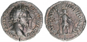 Marcus Aurelius 161-181
Römisches Reich - Kaiserzeit. Denar. P M TR P XVIII IMP II COS III
Rom
2,66g
Kampmann 37.145
ss