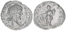 Septimius Severus 193-211
Römisches Reich - Kaiserzeit. Denar. AEQVITATI AVGG
Rom
3,37g
RIC 122
ss+