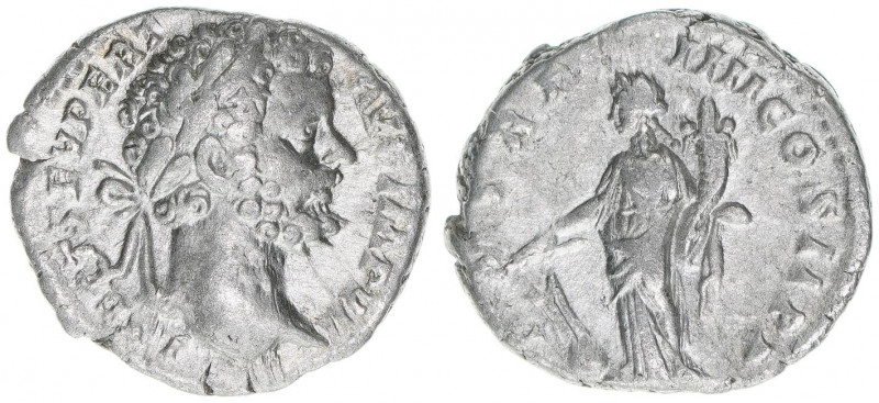 Septimius Severus 193-211
Römisches Reich - Kaiserzeit. Denar. P M TR P IIII COS...