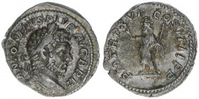 Caracalla 198-217
Römisches Reich - Kaiserzeit. Denar. P M TR P XVI COS IIII P P
Rom
3,45g
Kampmann 51.87
ss/vz