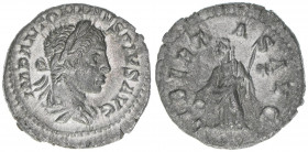 Elagabalus 218-222
Römisches Reich - Kaiserzeit. Denar. LIBERTAS AVG
Rom
2,82g
Kampmann 56.34
ss