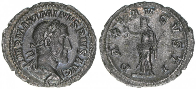 Maximinus I. Thrax 235-238
Römisches Reich - Kaiserzeit. Denar. PAX AVGVSTI
3,26...