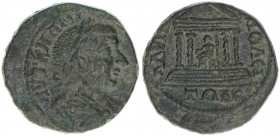 Gordianus III. Pius 238-244
Römisches Reich - Kaiserzeit. Bronzemünze 26mm. 10,14g
ss