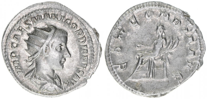 Gordianus III. Pius 238-244
Römisches Reich - Kaiserzeit. Antoninian. CONCORDIA ...