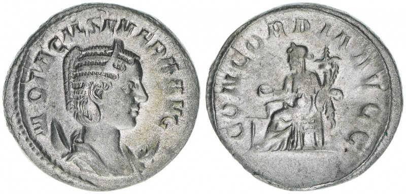 Otacilia Severa +249, Gattin des Philippus I. Arabs
Römisches Reich - Kaiserzeit...
