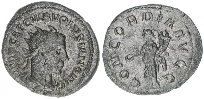 Volusianus 251-253
Römisches Reich - Kaiserzeit. Antoninian. CONCORDIA AVGG
3,21...