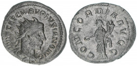 Volusianus 251-253
Römisches Reich - Kaiserzeit. Antoninian. CONCORDIA AVGG
3,21g
Kampmann 84.12
ss