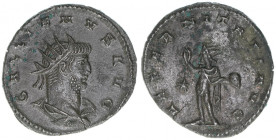 Gallienus 259-268
Römisches Reich - Kaiserzeit. Antoninian. AETERNITATI AVG
3,22g
G1559
vz