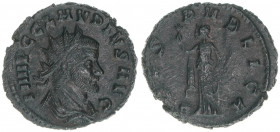 Claudius II. Gothicus 268-270
Römisches Reich - Kaiserzeit. Antoninian. SPES PVBLICA
3,15g
Kampmann 104.52
ss+