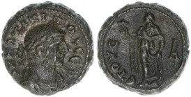 Tacitus 275-276
Römisches Reich - Kaiserzeit. Tetradrachme, Jahr 1 = 275/276. Elpis mit Blume, ex Auktion Busso Peus 409, 1084
Alexandria
6,35g
Dattar...