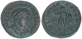 Constantinus I. 307-337
Römisches Reich - Kaiserzeit. Follis. SOLI INVICTO COMITI
Lugdunum
5,09g
RIC 307
ss
