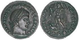 Constantinus I. 307-337
Römisches Reich - Kaiserzeit. Follis. IOVI CONSERVATORI
Thessalon
3,47g
RIC 19
vz-