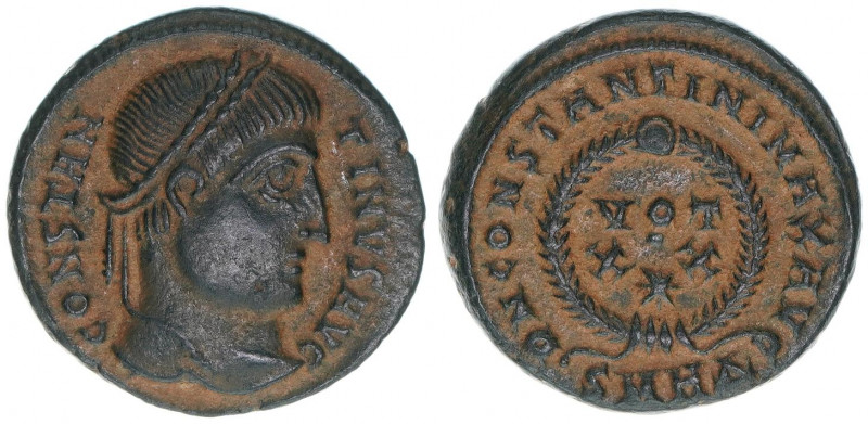 Constantinus I. 307-337
Römisches Reich - Kaiserzeit. Follis. VOT XX
Heraclea
3,...