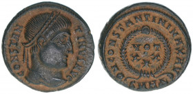 Constantinus I. 307-337
Römisches Reich - Kaiserzeit. Follis. VOT XX
Heraclea
3,41g
RIC 60
ss