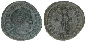 Constantinus I. 307-337
Römisches Reich - Kaiserzeit. Follis. SOLI INVICTO COMITI
Ticinum
2,89g
RIC 8
ss/vz