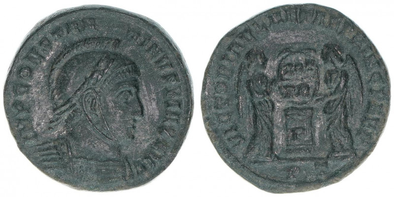 Constantinus I. 307-337
Römisches Reich - Kaiserzeit. Follis. VICTORIA LAET PRIN...
